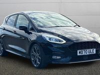 Used Ford Fiesta ST-Line 125 HP (91 kW) 2021 Black Hatchback