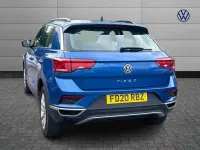 Used VW T-Roc SE 150 HP (110 kW) 2020 Blue SUV