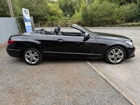 Used Mercedes E220 SE 2013 Black Cabriolet