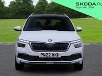 Used Skoda Kamiq SE L 147 HP (108 kW) 2022 Moon white metallic SUV