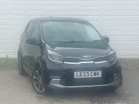 Used Kia Picanto X-Line 66 HP (48 kW) 2023 Black Hatchback
