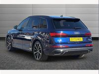 Used Audi Q7 Black Edition 340 HP (250 kW) 2022 Blue SUV