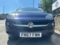 Used Vauxhall Adam Slam 100 HP (73 kW) 2017 Blue Hatchback