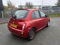 Used Nissan Micra Acenta 79 HP (58 kW) 2008 Red Hatchback