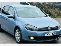 Used VW Golf VI GT 140 HP (102 kW) 2009 Blue Hatchback