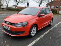 Used VW Polo SE 85 HP (62 kW) 2010 Orange Hatchback