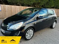 Usado Vauxhall Corsa 2013 Negro Utilitario