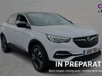 Used Vauxhall Grandland X SRi 130 HP (95 kW) 2020 White SUV