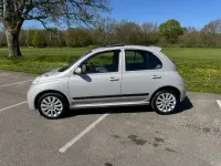 Used Nissan Micra 88 HP (64 kW) 2007 Silver Hatchback