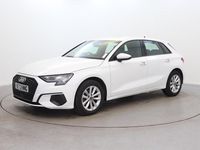 Begagnad Audi A3 Comfort 110 HK (80 kW) 2023 Vit Sedan