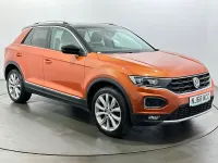 Used VW T-Roc SEL 150 HP (110 kW) 2018 Orange SUV