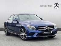 Used Mercedes C200 2020 Blue Sedan