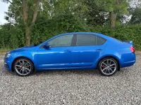 Used Skoda Octavia vRS 184 HP (135 kW) 2018 Blue Hatchback