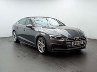 Begagnad Audi A5 S-Line 2019 Grå Sportkupé