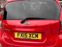 Used Nissan Note Acenta 80 HP (58 kW) 2015 Red Hatchback