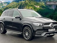 Used Mercedes GLE400 AMG line 2023 Black Estate