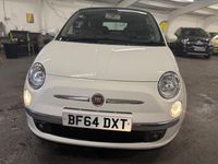 Used Fiat 500C Lounge 2014 White Cabriolet