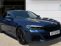 Used BMW 520 M Sport 187 HP (137 kW) 2022 Blue Sedan