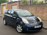 Used Nissan Note Acenta 2007 Blue Hatchback