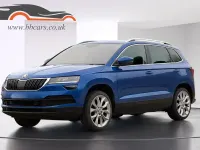 Used Skoda Karoq SE L 150 HP (110 kW) 2020 Blue SUV