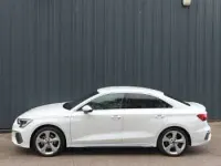 Used Audi A3 S-Line 150 HP (110 kW) 2024 White Sedan