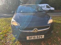 Used Vauxhall Corsa 2018 Blue Hatchback