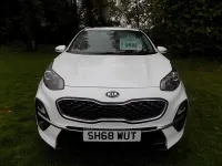 Used Kia Sportage 130 HP (95 kW) 2018 White SUV