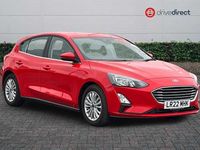 Used Ford Focus Titanium 2022 Red Hatchback