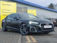 Used Audi A5 S-Line 163 HP (119 kW) 2022 Black Hatchback