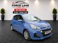 Used Hyundai i10 SE 2017 Blue Hatchback