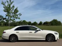 Used Mercedes S500L AMG line 2021 White Sedan