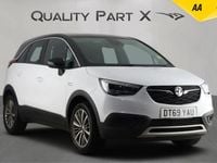 Used Vauxhall Crossland X SRi 110 HP (80 kW) 2020 White SUV