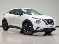 Used Nissan Juke N-Connecta 114 HP (83 kW) 2022 White SUV