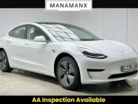 Usado Tesla Model 3 Standard Range 239 kW (325 HP) 2020 Branco Sedan