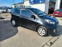Used Kia Picanto 68 HP (50 kW) 2015 Black Hatchback