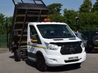 Used Ford Transit 125 HP (91 kW) 2015 White Cabriolet