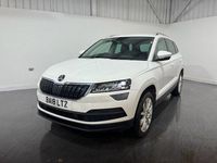 Used Skoda Karoq SE L 150 HP (110 kW) 2018 White SUV