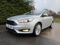 Begagnad Ford Focus Titanium X 2016 Silver Kombi