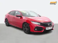 Käytetty Honda Civic Sport Plus 182 HP (133 kW) 2017 Punainen Viistoperä