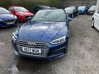 Used Audi A5 S-Line 2017 Blue Coupe