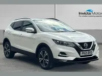 Used Nissan Qashqai N-Connecta 157 HP (115 kW) 2021 Arctic white SUV