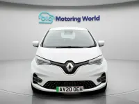 Used Renault Zoe GT-Line 100 kW (136 HP) 2020 White Hatchback