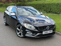 Used Volvo V60 R-Design 181 HP (133 kW) 2014 Black Estate