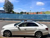 Used Mercedes E220 AMG line 2014 White Sedan