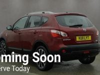 Used Nissan Qashqai N-TEC 110 HP (80 kW) 2011 Red SUV