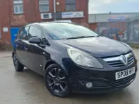 Used Vauxhall Corsa 2009 Black Hatchback
