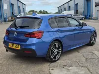Used BMW 118 M Sport 136 HP (100 kW) 2019 Blue Hatchback