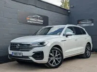Used VW Touareg R-line 286 HP (210 kW) 2019 White SUV