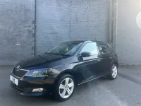 Used Skoda Fabia SE L 90 HP (66 kW) 2017 Black Hatchback