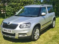 Used Skoda Yeti SE L 110 HP (80 kW) 2015 Silver SUV